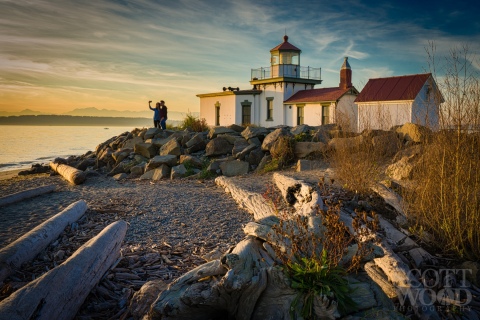 West Point Lighthouse Selfie