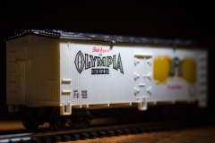 Olympia Beer Boxcar